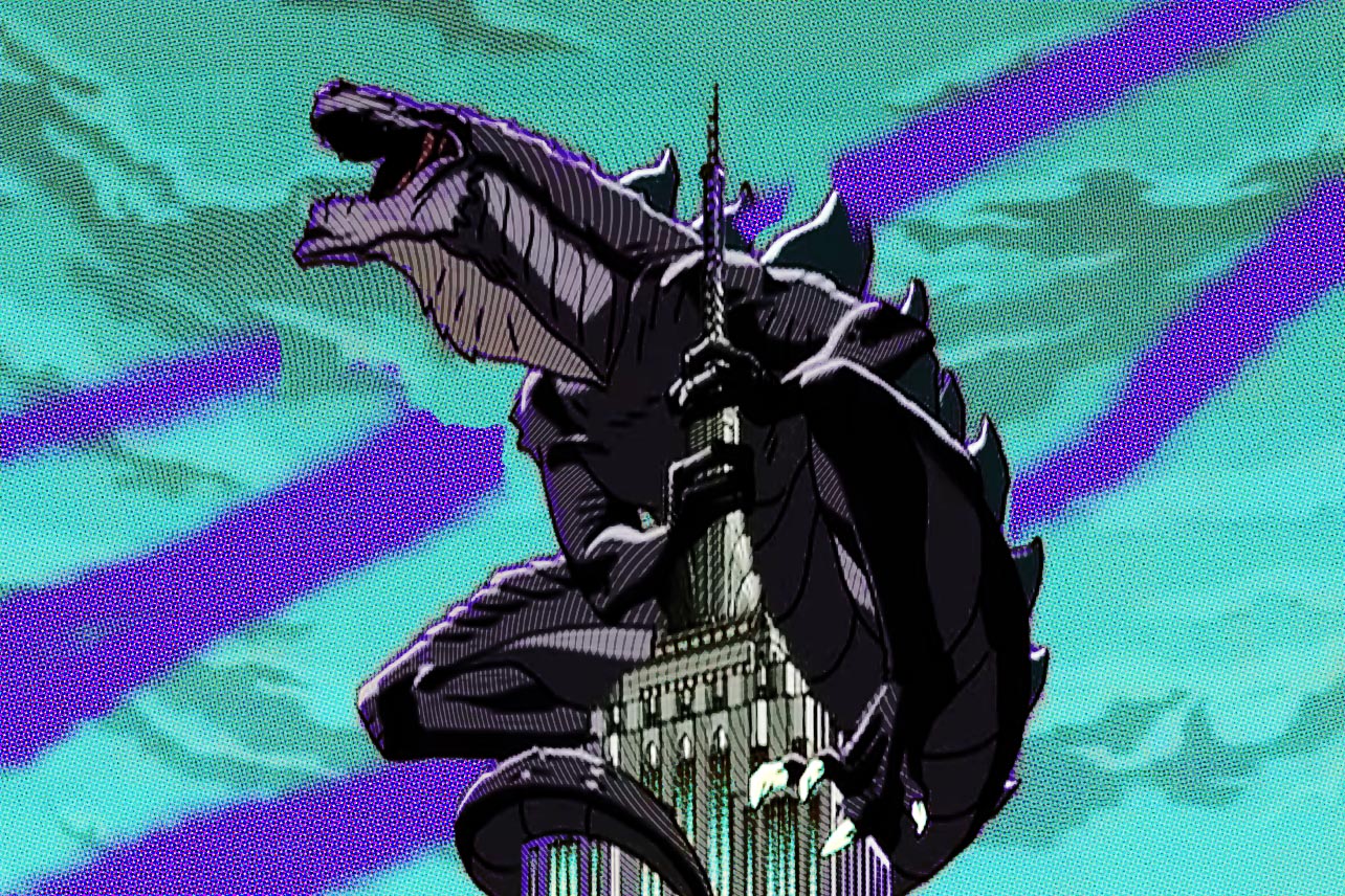 Godzilla on Empire State Building