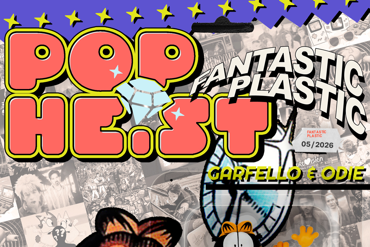 Pop Heist Fantastic Plastic logo