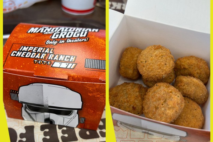 Mando Cheddar Tots