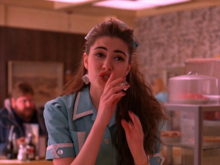 Shelly saying "shhh"