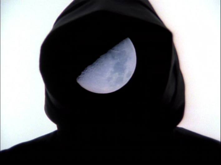 Void with moon face