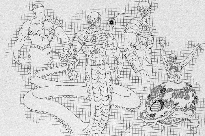 Russ Heath Golobulus designs