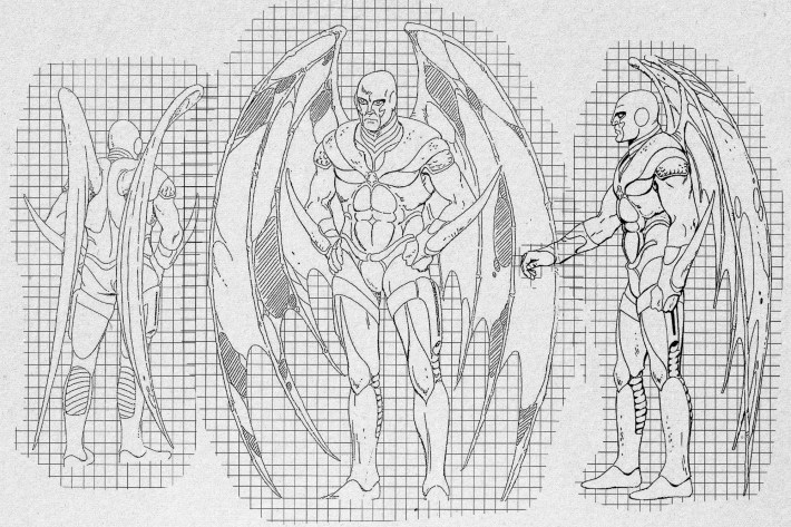 Russ Heath Nemesis Enforcer designs