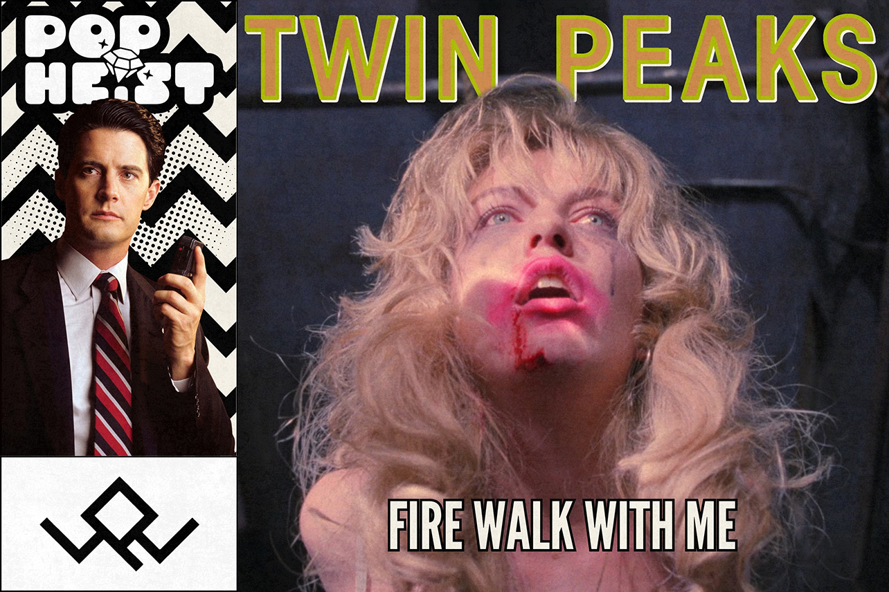 Laura Palmer with blood mouth