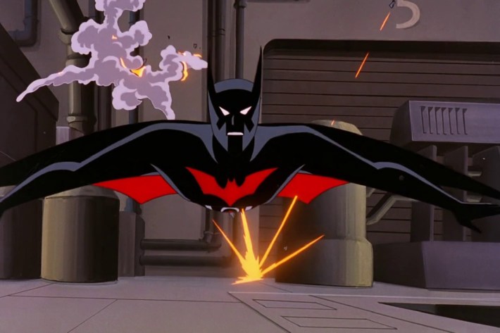 Batman Beyond flying