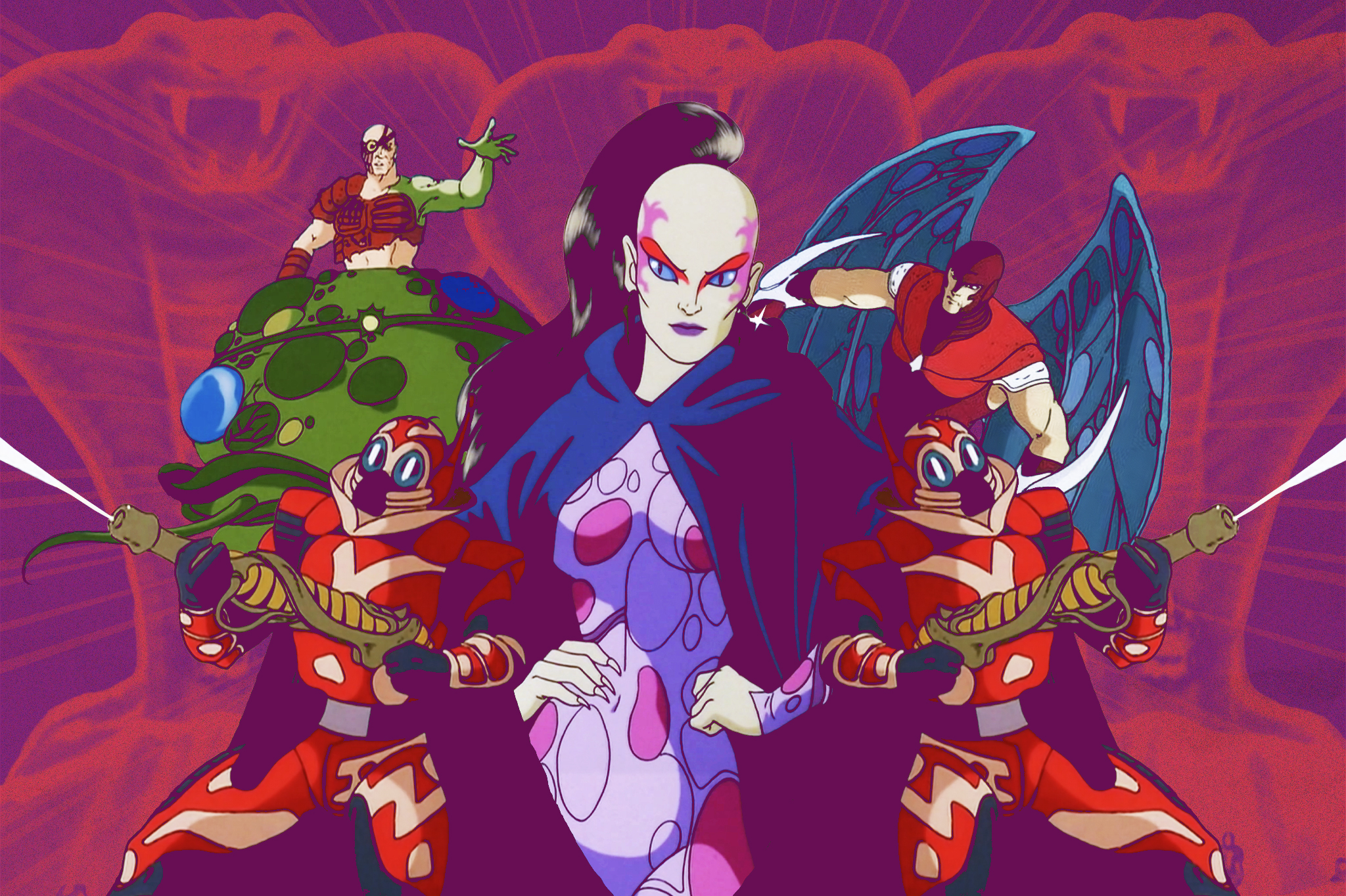 Collage of Cobra-La characters