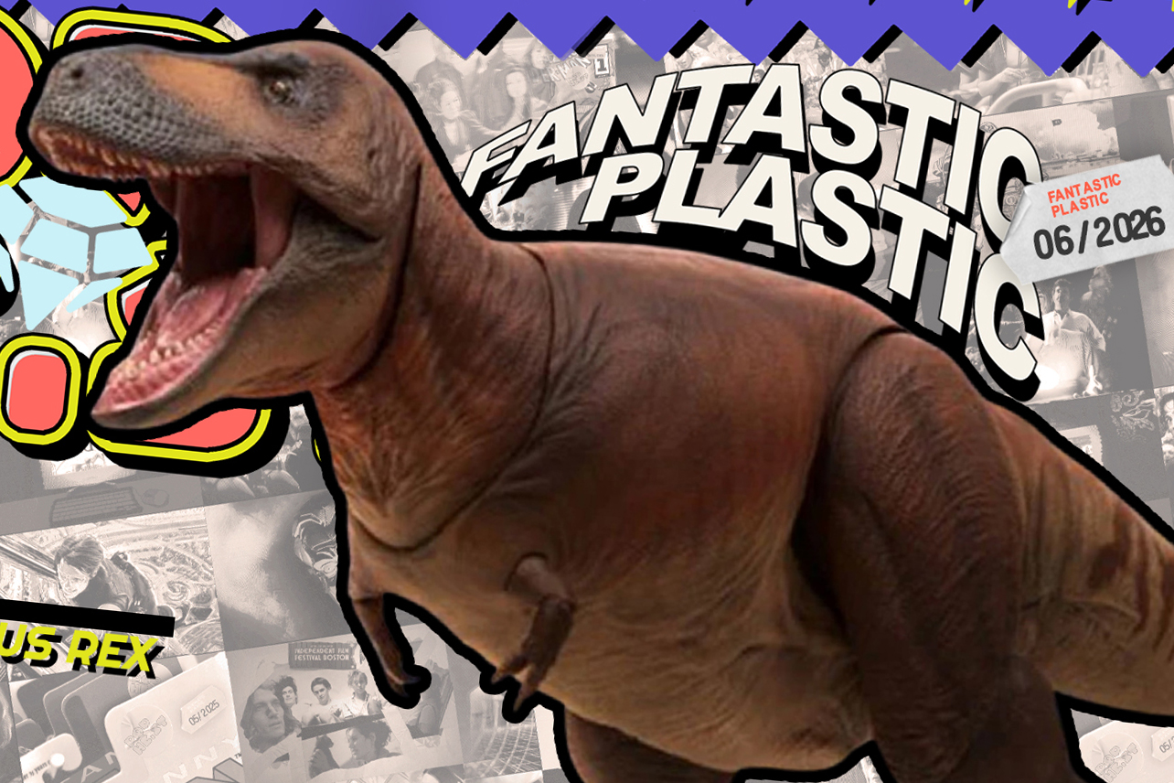 Cameron the T Rex on FP box