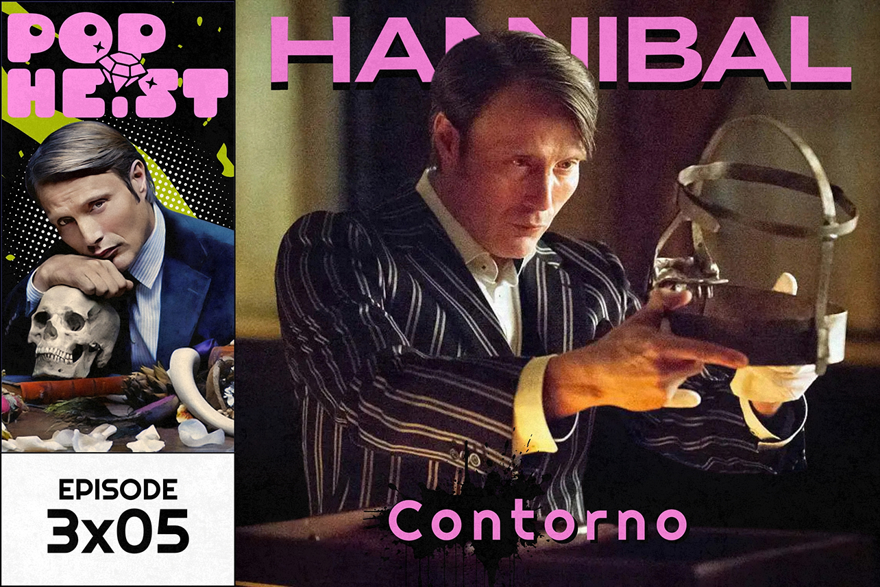Hannibal holding a mask
