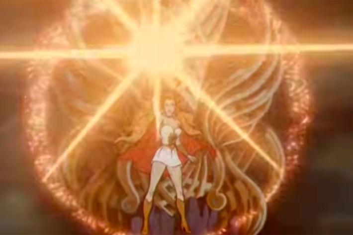 She-Ra transforms