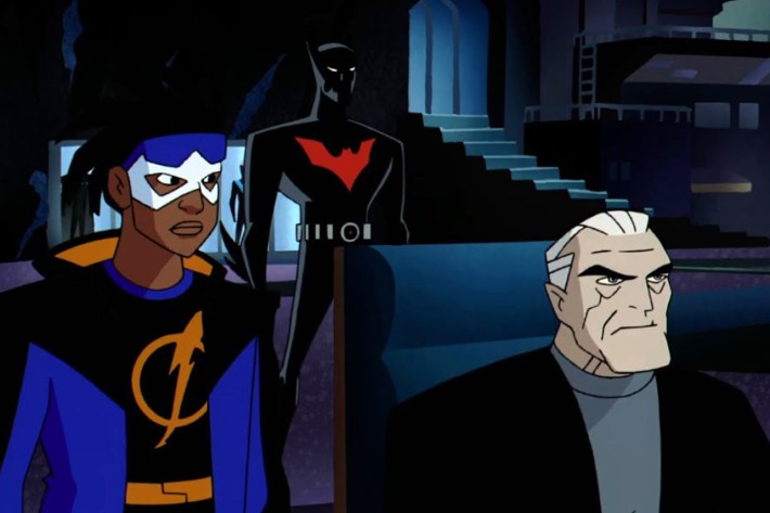 Static Shock, Batman Beyond, old man Bruce
