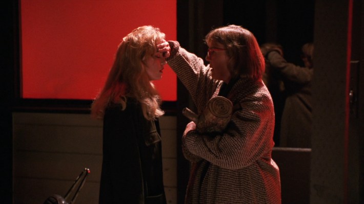 Log Lady and Laura Palmer
