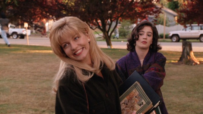 Laura with books