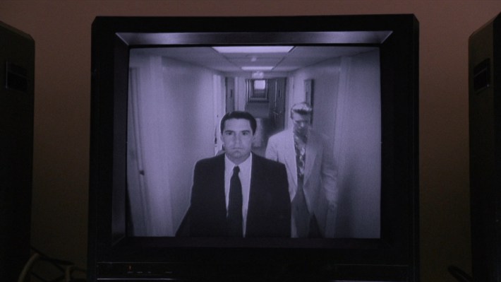 Coop on B&W TV