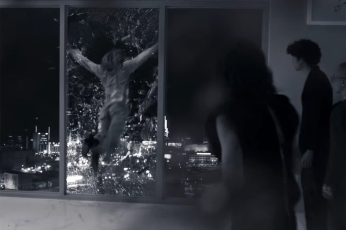 Lestat jumping out window
