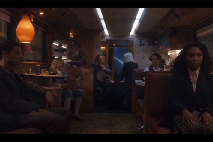 Cast on bus