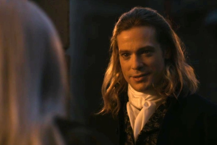 Lestat in period clothes in the past