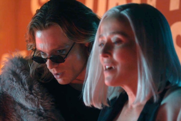Lestat and mother looking down