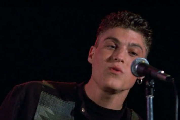 David "rapping"