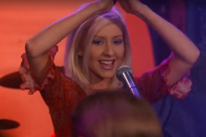 Christina Aguilera for some reason