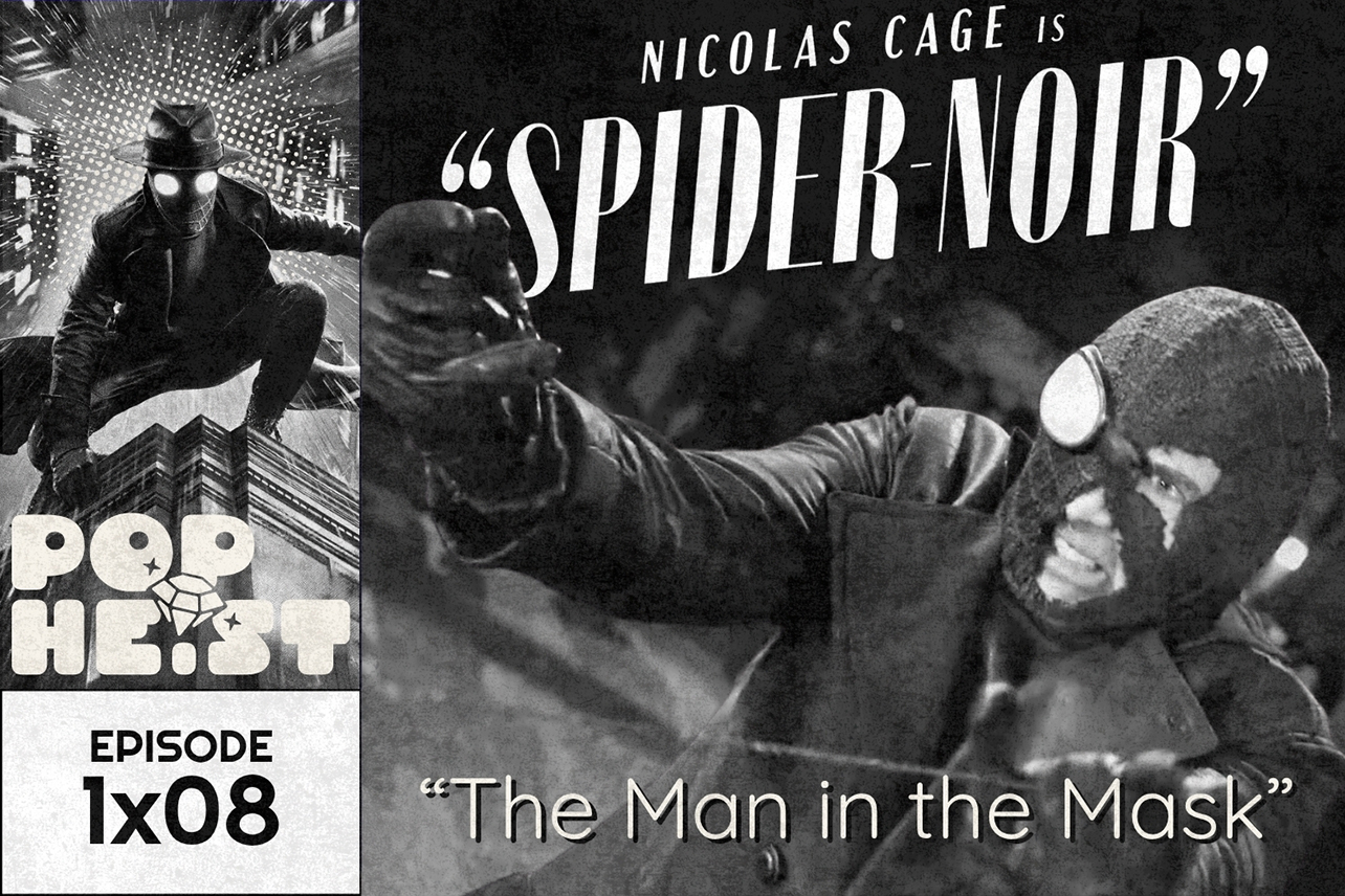 Spider-Noir shooting webs