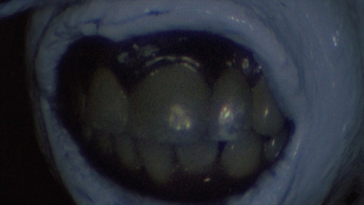 Extreme closeup of teeth