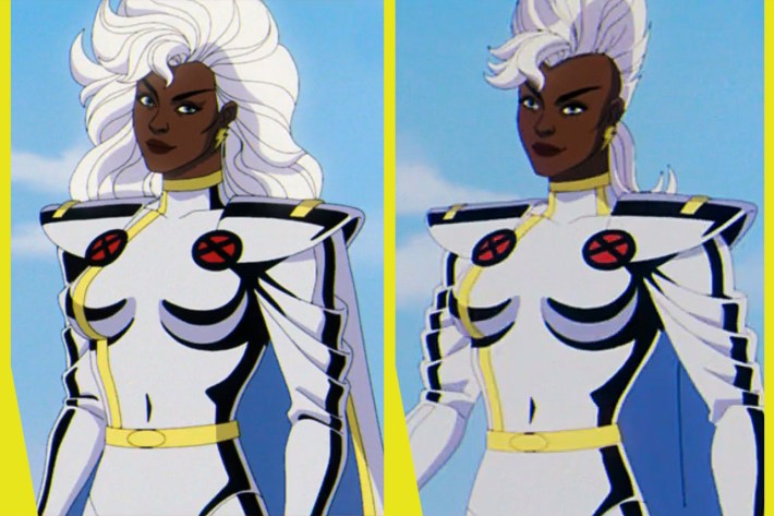 Storm with long and short hair