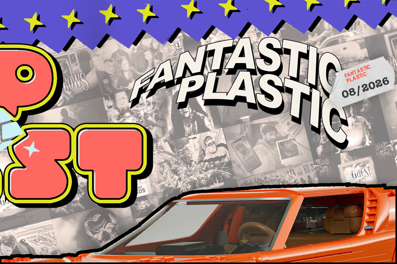 Fantastic Plastic lead art