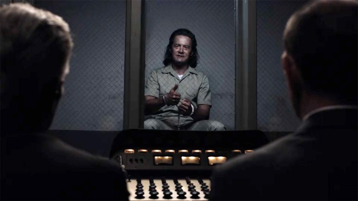 Evil Cooper in jail