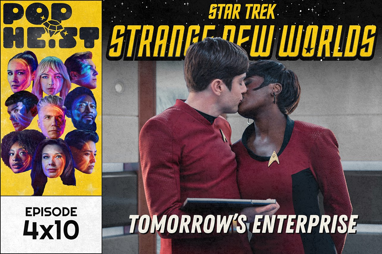Scotty and Uhura kissing