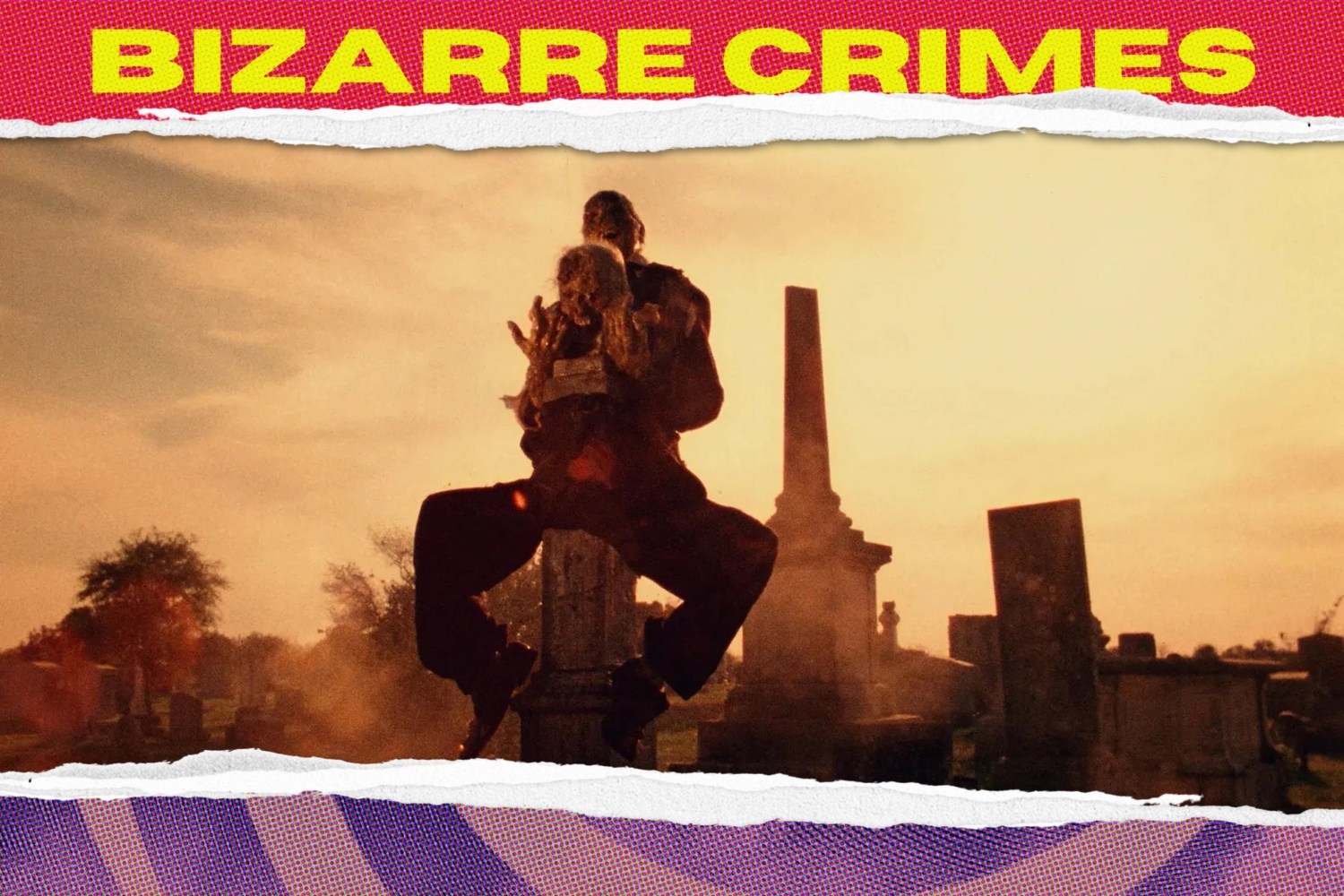 Bodies on gravestone