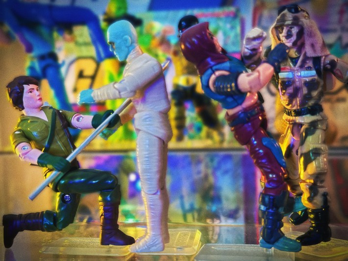 Lady Jaye and Dusty vs. the Mummy and Zartan