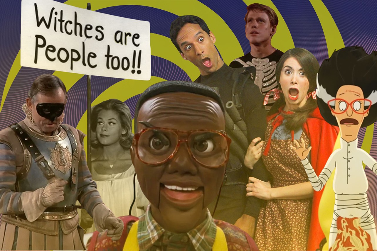 Halloween sitcom montage