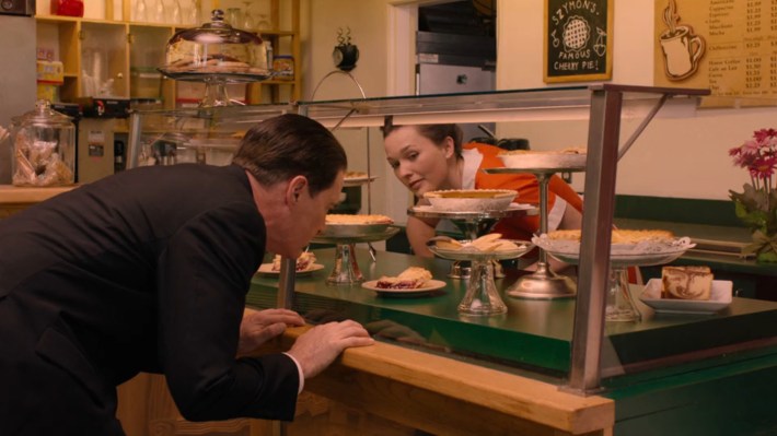 Dougie distracted by pie