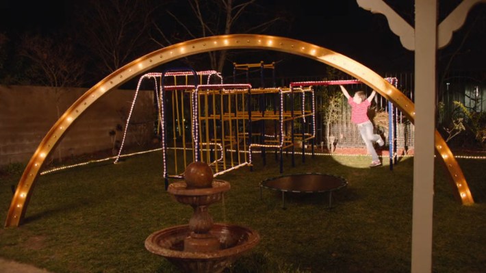 Sonny Jim and backyard gym