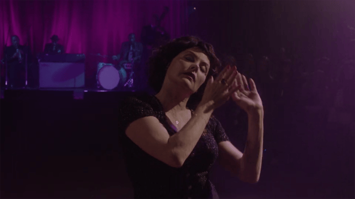 Audrey dancing