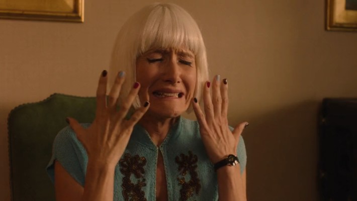 Diane sobbing